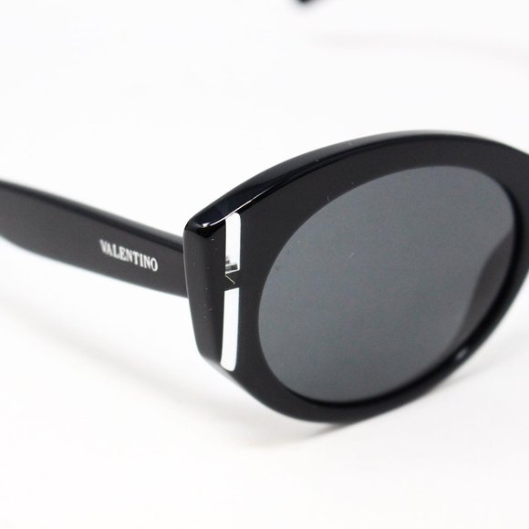 VALENTINO #30062 Black 35 mm Cat Eye Sunglasses main image 6